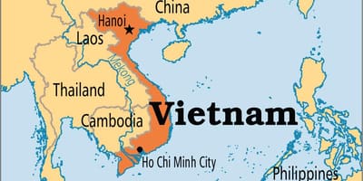 Peta lokasi hanoi